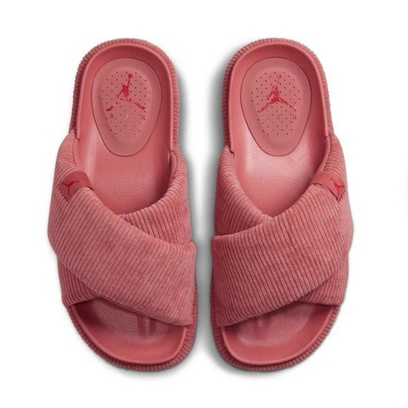 Nike Jordan Sophia Slide Sandal Corduroy Canyon Pink Women Size 8 DO8863 600 New - Picture 1 of 10